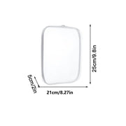 Double Zippered Hard Pouch