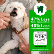 Greenies Teenie Original Natural Dental Dog Treats, Chicken, 43 Count | Veterinarian-recommended, supports oral health & freshens breath, clean to gumline, for dogs 5-15 lbs, chicken flavor