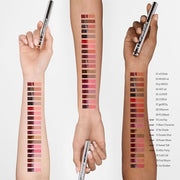 Sacheu Lip Liner STAY-N Peel Off Lip Stain, Longwear, p-INKED | Water-resistant, transfer & smudge-proof, lip tint with hyaluronic acid & vitamin E for conditioning benefits, matte finish
