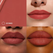 Sacheu Lip Liner STAY-N Peel Off Lip Stain, Longwear, p-INKED | Water-resistant, transfer & smudge-proof, lip tint with hyaluronic acid & vitamin E for conditioning benefits, matte finish