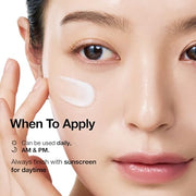 ANUA PDRN Hyaluronic Acid 100 Moisturizing Cream, 2.02 fl oz | Lightweight, Non-Greasy Hydrating Face Moisturizer with Salmon DNA for Glass Skin, Korean Skincare