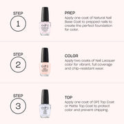 OPI Nail Lacquer Classic Nail Polish Colors | Crème, Shimmer, and Glitter | Chip Resistant Nail-Polish | Fast Drying, Streak-free Formula | 0.5 Fl Oz