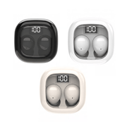 Crystal-Series Wireless Mini Headphones with LED Display