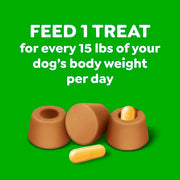 Greenies Pill Pockets Large Size Dog Treats, Peanut Butter, 7.9 oz | Vet-recommended, masks pill smell & taste, moldable texture, capsule size, natural ingredients, no fillers, 7.9 oz. pouch