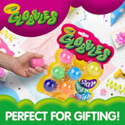 Crayola Globbles Fidget Toy, 6ct, Sticky Stress Ball, Kid Stocking Stuffers | Holiday Gift for Kids & Adults, Squishy Balls, Calming Sensory Gifts for Stress Relief