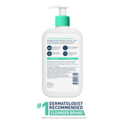 CeraVe Foaming Facial Cleanser, Gentle Cleanser for Oily Skin, 16fl oz | Skin Care with Hyaluronic Acid & Niacinamide, Makeup Remover, Daily Face Wash For Men & Women, Fragrance Free, Oil Control