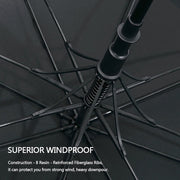 G4Free 47/54/62/68/72 Inch Golf Umbrella Windproof Auto Open Large Umbrella | Oversized Stick Umbrella, Extra Large, Vented Double Canopy, Waterproof 210T Pongee Fabric, Fiberglass Frame, EVA Foam Handle