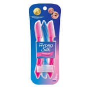 Schick Hydro Silk Touch-Up Dermaplane Razor for Women Face, 3 ct | 3-in-1 dermaplaning tool, Removes peach fuzz, Exfoliating face razors for women, Includes precision cover to shape brows.