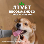 Greenies Pill Pockets Small Dog Treats, Chicken Flavor, 3.2 oz | Vet-recommended, masks pill smell & taste, easy pinch-close design, stress-free medicating, tablet size, 3.2 oz. Pouch
