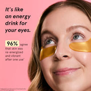 grace & stella Award Winning Eye Patches for Puffy Eyes - Birthday Gifts for Women - Under Eye Mask for Dark Circles and Undereye Bags - Gifts for Mom - Vegan Cruelty-Free Self Care (24 Pairs, Gold)