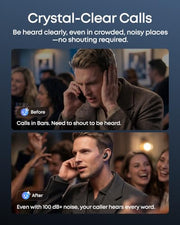 Soundcore Liberty 5 Pro by Anker Noise Cancelling Wireless Earbuds | Anker Thus™ AI Chip delivers Guinness World Records-certified call quality for crystal-clear calls in noisy environments