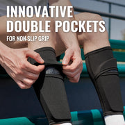Northdeer Soccer Shin Guards for Kids Adults | Sleeves with Optimized Insert Pocket Protective Soccer for Boys Girls Men