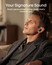 Soundcore Liberty 5 Pro by Anker Noise Cancelling Wireless Earbuds | Anker Thus™ AI Chip delivers Guinness World Records-certified call quality for crystal-clear calls in noisy environments