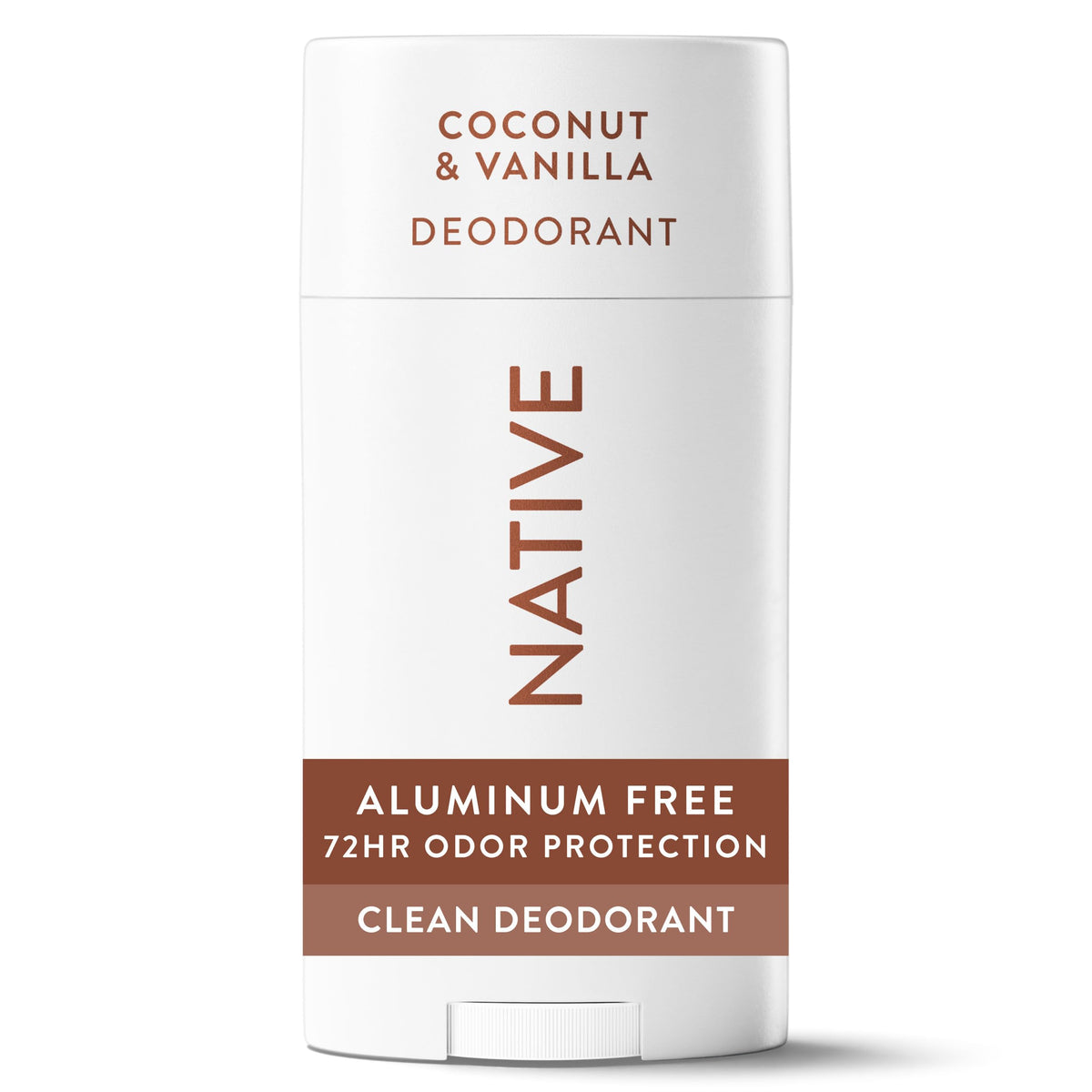 Native Deodorant Contains Naturally Derived Ingredients, 72 Hour Odor Control | Deodorant for Women and Men, Aluminum Free with Baking Soda, Coconut Oil and Shea Butter | Coconut & Vanilla