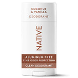 Native Deodorant Contains Naturally Derived Ingredients, 72 Hour Odor Control | Deodorant for Women and Men, Aluminum Free with Baking Soda, Coconut Oil and Shea Butter | Coconut & Vanilla
