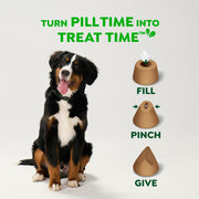 Greenies Pill Pockets Small Dog Treats, Chicken Flavor, 3.2 oz | Vet-recommended, masks pill smell & taste, easy pinch-close design, stress-free medicating, tablet size, 3.2 oz. Pouch