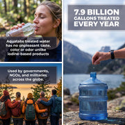 Aquatabs Water Purification Tablets, 397mg 100 Pack, Camping & Emergency | Water Filtration System for Boating, Marine, Survival Kit. Easy-to-use purifier treatment for safe drinking water