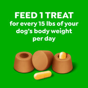 Greenies Pill Pockets Large Size Dog Treats, Peanut Butter, 7.9 oz | Vet-recommended, masks pill smell & taste, moldable texture, capsule size, natural ingredients, no fillers, 7.9 oz. pouch