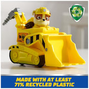 Paw Patrol, Rubble’s Bulldozer Toy Truck with Collectible Action Figure | Action Rescue Vehicle, Rolling Wheels, Rubble Action Figure, Imaginative Pretend Play, Kids Toys for Boys & Girls Ages 3 & Up