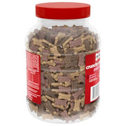 Milk-Bone Flavor Snacks Mini’s Dog Treats, 36 Oz. | 5 calories per treat, 15% protein, 3 flavors per canister (beef, chicken & bacon, naturally & artificially flavored)
