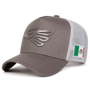 Unisex Mexican Eagle Label Baseball Net Caps