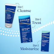 Differin Acne Retinoid Treatment Gel, 0.1% Adapalene, 15g Tube | Over-The-Counter Retinoid, Clears Acne And Prevents Breakouts, Gentle For Sensitive Skin, 30-Day Supply, 15G Tube