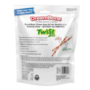DreamBone Twist Sticks Rawhide-Free Dog Treats With Real Protein, 50 Count | Daily Chew, Digests Safely and Completely, Made With Real Chicken and Veggies, For Adult Dogs