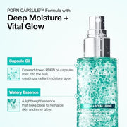 Anua PDRN Collagen Glow Facial Serum Spray, 3.38 fl oz | Hydrating Face Mist, Hyaluronic Acid, dewy finish, All Skin Types, Instant Plumping, Firming Care, Korean Skincare