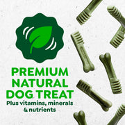 Greenies Regular Dental Dog Treats, Original Chicken Flavor, 36 Count | Veterinarian-recommended, supports oral health & freshens breath, clean to gumline, for dogs 25-50 lbs, chicken flavor