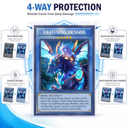 1000ct Card Sleeves for Trading Cards, Penny Soft Sleeves Clear Card Sleeve | Baseball Card Sleeves Protectors Fit for Sports Cards, Football, Game Card