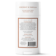 Native Deodorant Contains Naturally Derived Ingredients, 72 Hour Odor Control | Deodorant for Women and Men, Aluminum Free with Baking Soda, Coconut Oil and Shea Butter | Coconut & Vanilla