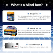 KODAK CHARMERA Keychain Digital Camera Blind Box Millennium Single Box (1PC),Mini Camera,Digicam,Video Recording,Bag Charm,1.6 Megapixels,Micro SD Card Slot,for Beginners Teens&Adults