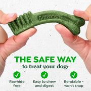 Greenies Teenie Original Natural Dental Dog Treats, Chicken, 43 Count | Veterinarian-recommended, supports oral health & freshens breath, clean to gumline, for dogs 5-15 lbs, chicken flavor