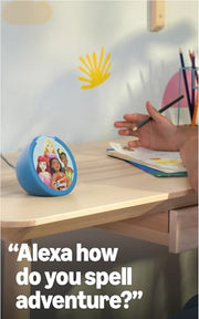 Amazon Echo Pop Kids (newest model), Enjoy age-appropriate audiobooks, sleep routines and Alexa+ experiences to create and learn, Disney Princess design