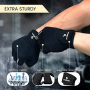 ATERCEL Workout Gloves for Men and Women, Exercise Gloves for Weight Lifting, Cycling, Gym, Training, Breathable and Snug fit