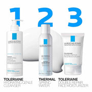 La Roche-Posay Toleriane Hydrating Gentle Facial Cleanser, with Niacinamide | Face cleanser with niacinamide & ceramides, safe for sensitive skin. Daily face wash for normal to dry skin, fragrance free.