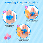 Nulink Electric Balloon Pump, Portable Electric Balloon Blower Machine Balloon Air Pump Dual Nozzle 110V 600W Balloon Inflator for Party Decorations