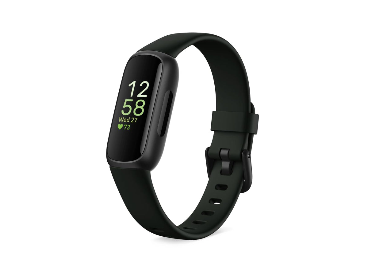 Google Fitbit Inspire 3 - Midnight Zen/Black - Small and Large Bands | Stress management, sleep tracking, 24/7 heart rate, 3-month Google Health Premium membership included, small and large bands
