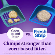 Fresh Step Advanced Odor Shield Clumping Cat Litter with Gain, 18.5 lb, 2Pk | Odor Shield with Ammonia Block Technology, Low Dust, Multi Cat, Compatible with Most Automatic Litter Boxes