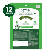 Greenies Teenie Original Natural Dental Dog Treats, Chicken, 43 Count | Veterinarian-recommended, supports oral health & freshens breath, clean to gumline, for dogs 5-15 lbs, chicken flavor
