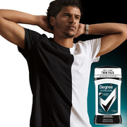 Degree Men UltraClear Antiperspirant Deodorant, 2 Count, 2.7 oz | For long days, provides 72-hour sweat and odor protection with MotionSense Technology.