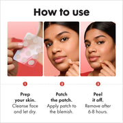 Mighty Patch Hero Cosmetics Original Nighttime Acne Pimple Patches, 36 Ct | #1 Hydrocolloid Acne Patches, Shrinking Zits & Whiteheads in 1 Use, Spot Treatment, Pimple Stickers for Face