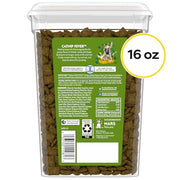 Temptations MixUps Crunchy and Soft Cat Treats, Catnip Fever, 16 oz | Chicken, catnip & cheese flavor, crunchy outside, soft inside, under 2 cal/treat, 100% complete & balanced, resealable tub