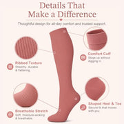 Laite Hebe 4 Pairs-Compression Socks for Women&Men Circulation-Best Support for Nurses,Running,Athletic