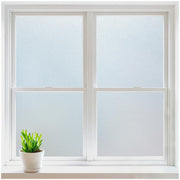 rabbitgoo Frosted Glass Window Privacy Film, Static Cling, 17.5" x 78.7" | Heat Control UV Blocking Sticker, Non Adhesive Removable Tint, No Glue Anti-Glare Renter Friendly Coverings for Home Bathroom