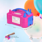IDAODAN Electric Balloon Pump, Portable Electric Balloon Blower Machine Inflator Air Pump for Party Decorations