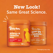 Zesty Paws Dog Allergy Chews - Dog Allergy Relief, Lamb, 90 Ct | Itch Relief for Dogs Soft Chews with Probiotics for Itchy Skin, Ears and Paws