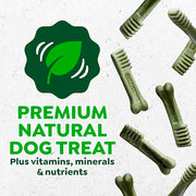 Greenies Teenie Original Natural Dental Dog Treats, Chicken, 43 Count | Veterinarian-recommended, supports oral health & freshens breath, clean to gumline, for dogs 5-15 lbs, chicken flavor