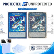 1000ct Card Sleeves for Trading Cards, Penny Soft Sleeves Clear Card Sleeve | Baseball Card Sleeves Protectors Fit for Sports Cards, Football, Game Card