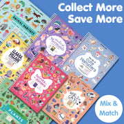 Cupkin Animal Habitats Sticker Book | 12 Coloring & Activity, 500+ Stickers | Spiral-bound kids craft format with 12 activity scenes, 12 art pages, side-by-side viewing and easy-peel design for ages 2–8